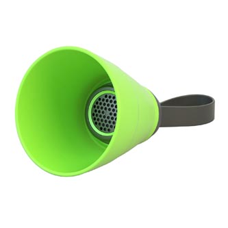 YZSY Bluetooth reproduktor SALI, 1.0, 3W, zelený, regulace hlasitosti, skládací, voděodolný