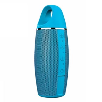 YZSY bluetooth reproduktor, FLABO, 2x5W, modrý, regulace hlasitosti