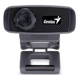 Genius Web kamera VideoCam FaceCam 1000X, 1 Mpix, USB 2.0, černá, pro notebook/LCD