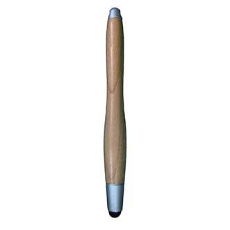 Dotykové pero, kapacitní, dřevo, světle hnědé