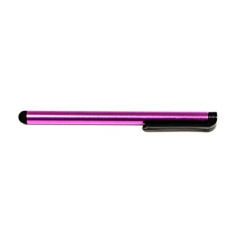 Dotykové pero, kapacitní, kov, fialové, pro iPad a tablet
