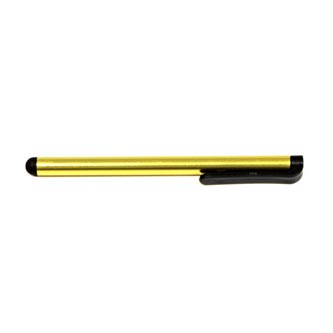 Dotykové pero, kapacitní, kov, žluté, pro iPad a tablet