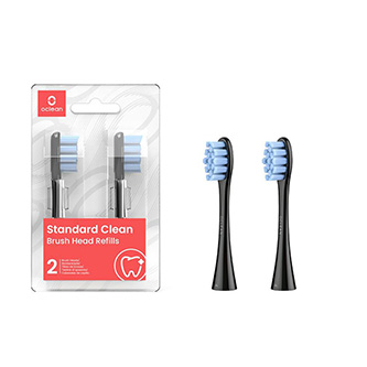 Oclean náhradní hlavice Standard Clean Soft, P2S5 B02 - 2 ks, černé