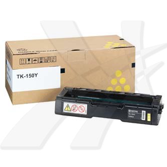 Kyocera Mita originální toner TK150Y, yellow, 6000str., Kyocera Mita FS-C1020MFP
