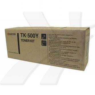 Kyocera originální toner TK500Y, yellow, 8000str., 370PD3KW, Kyocera FS-C5016N, O
