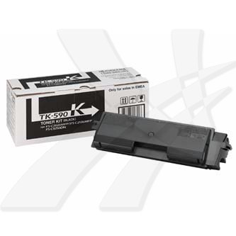 Kyocera Mita originální toner TK590K, black, 7000str., Kyocera Mita FS-C 2026/21