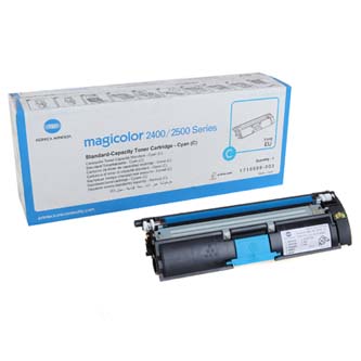 Konica Minolta originální toner A00W331, cyan, 1500str., 1710-5890-03, s hologra