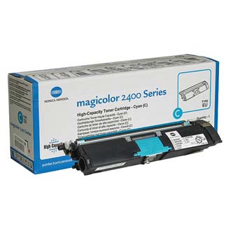 Konica Minolta originální toner A00W332, cyan, 4500str., 1710-5890-07, s hologra
