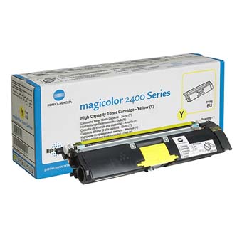 Konica Minolta originální toner A00W132, yellow, 4500str., 1710-5890-05, s holog