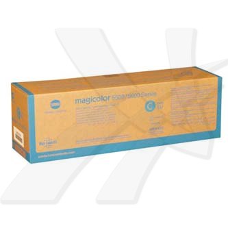 Konica Minolta originální toner A06V453, cyan, 12000str., Konica Minolta Magicol