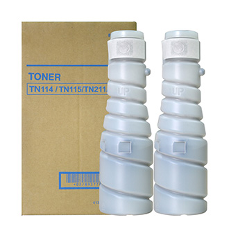 Konica Minolta originální toner TN114, black, 22000 (2x11000)str., 8937-784, Kon