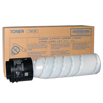 Konica Minolta originální toner TN118, black, 24000 (2x12000)str., A3VW050, Koni