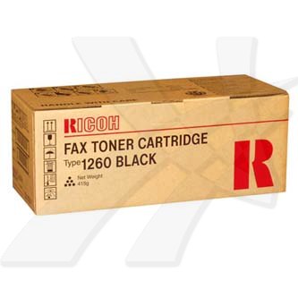 Ricoh originální toner 430351, black, 5000str., Typ 1260D, Ricoh Laserfax 3310L,