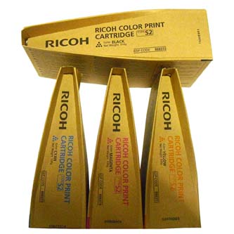 Ricoh originální toner 888372, black, 36000str., Tyyp S2, Ricoh Aficio 3260C, 55