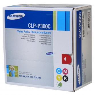 Samsung toner čer + bar CLP-P300C CMYK pro CLP-300 - 2000/1000str.