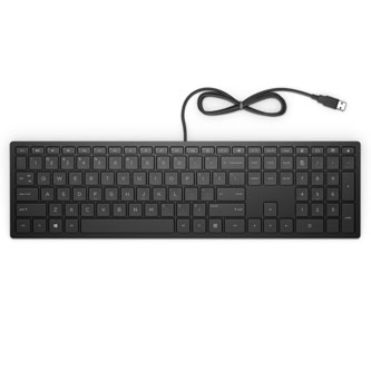 HP Pavilion Keyboard 300, klávesnice CZ, drátová (USB), černá