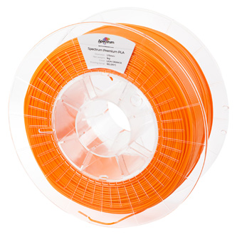 Spectrum 3D filament, vzorek, Premium PLA, 1,75mm, 80008, lion orange